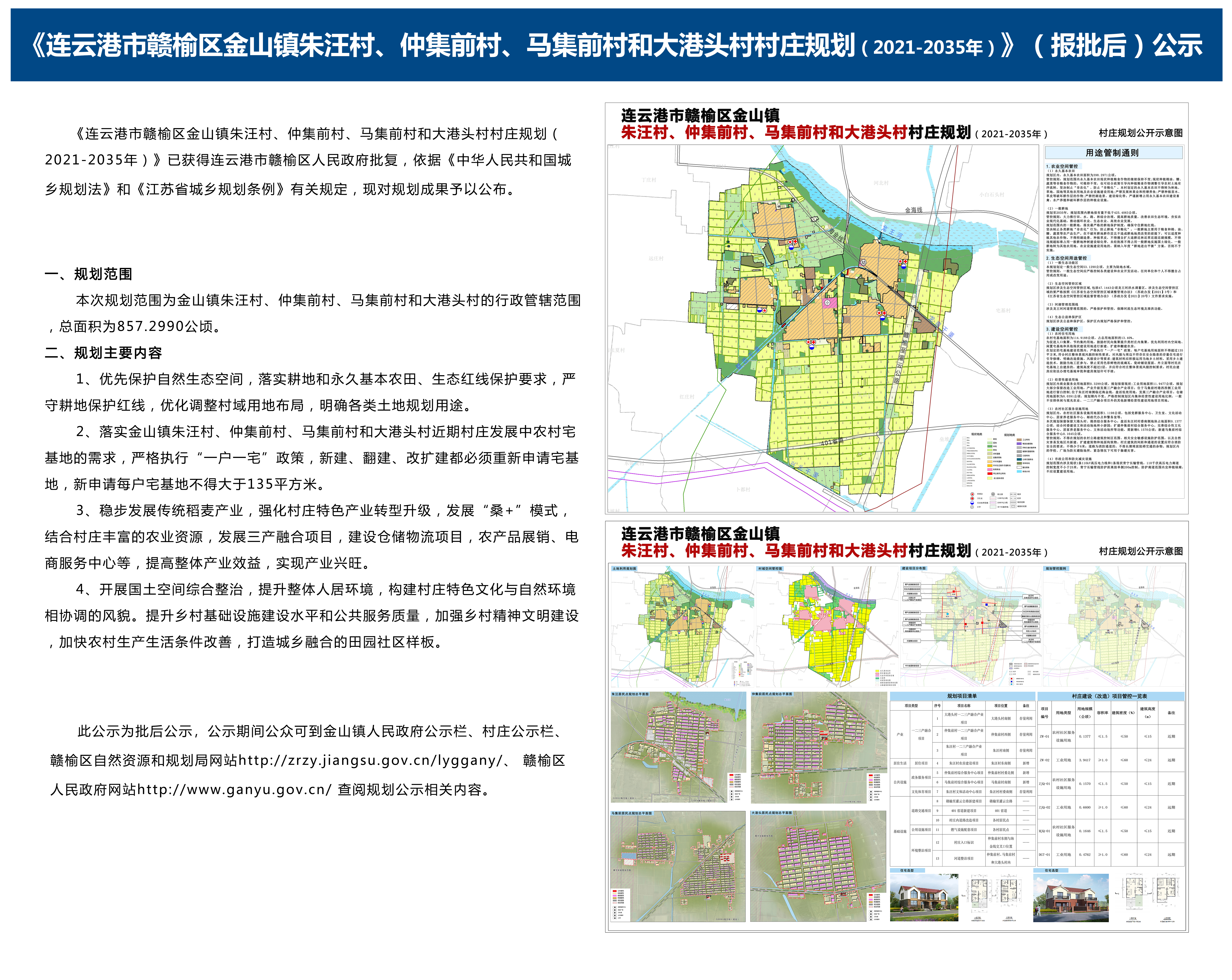 02金山镇朱汪村、仲集前村、马集前村和大港头村村庄规划-批后公示.jpg