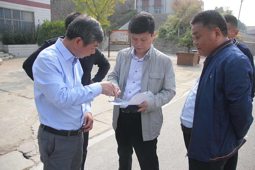 局长陆建国到赣马高中调研指导工作 - 赣榆教育在线