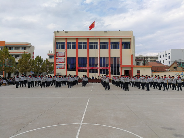 赣榆初级中学举行体育节·2019年"舞动青春"广播操比赛