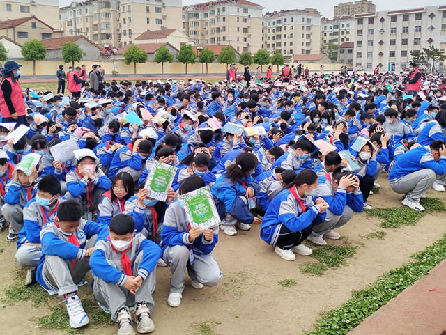 赣榆初级中学减轻灾害风险守护美好家园