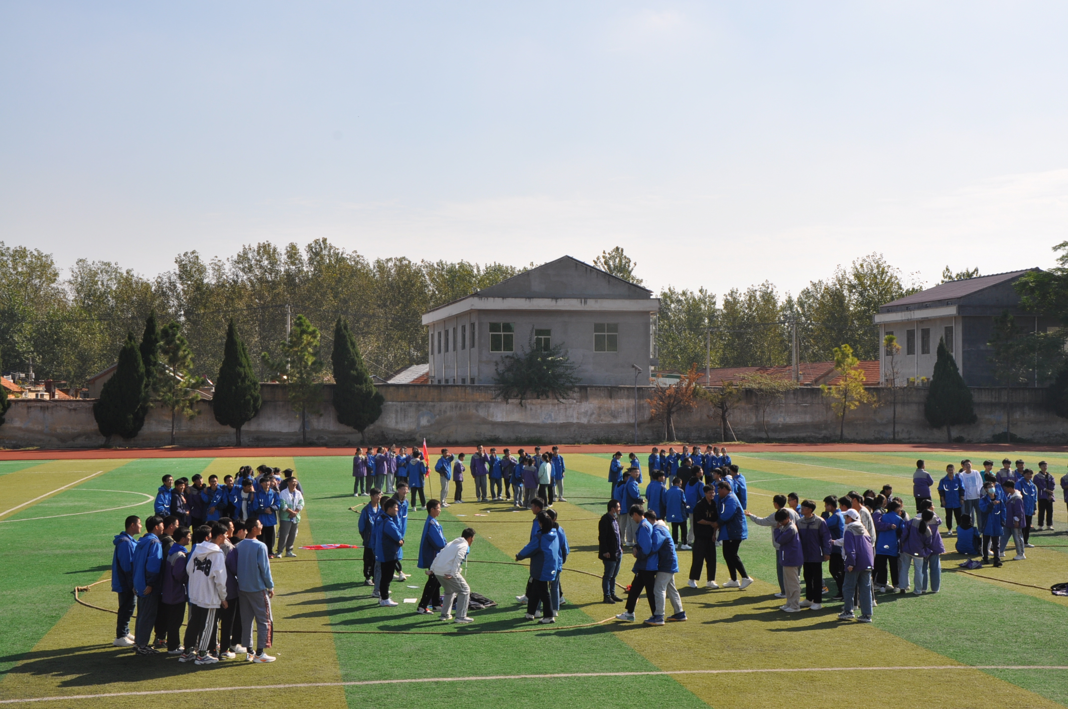 城头高中花式解压赋能成长