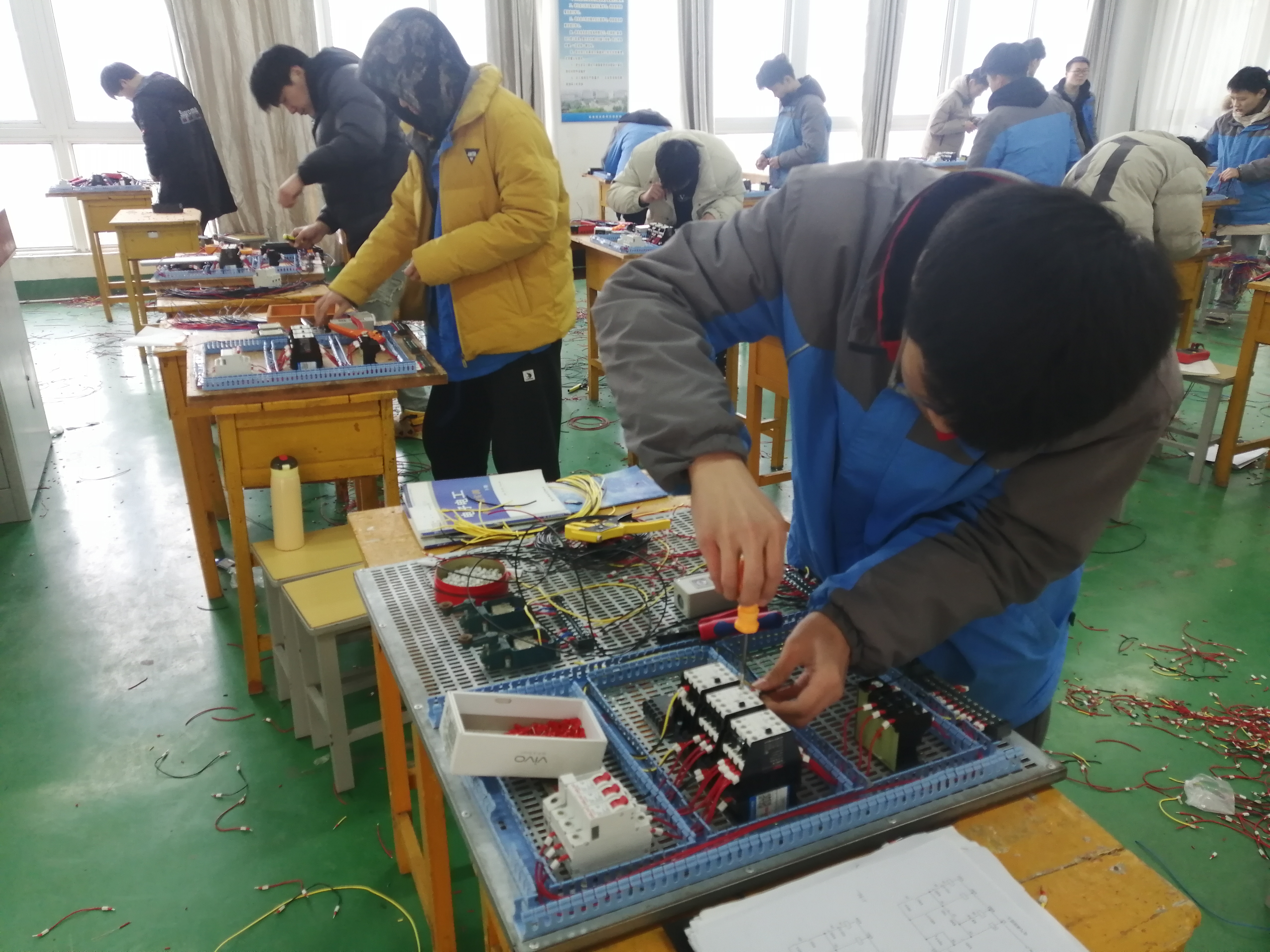 赣榆中专强技能争分夺秒争朝夕未来可期