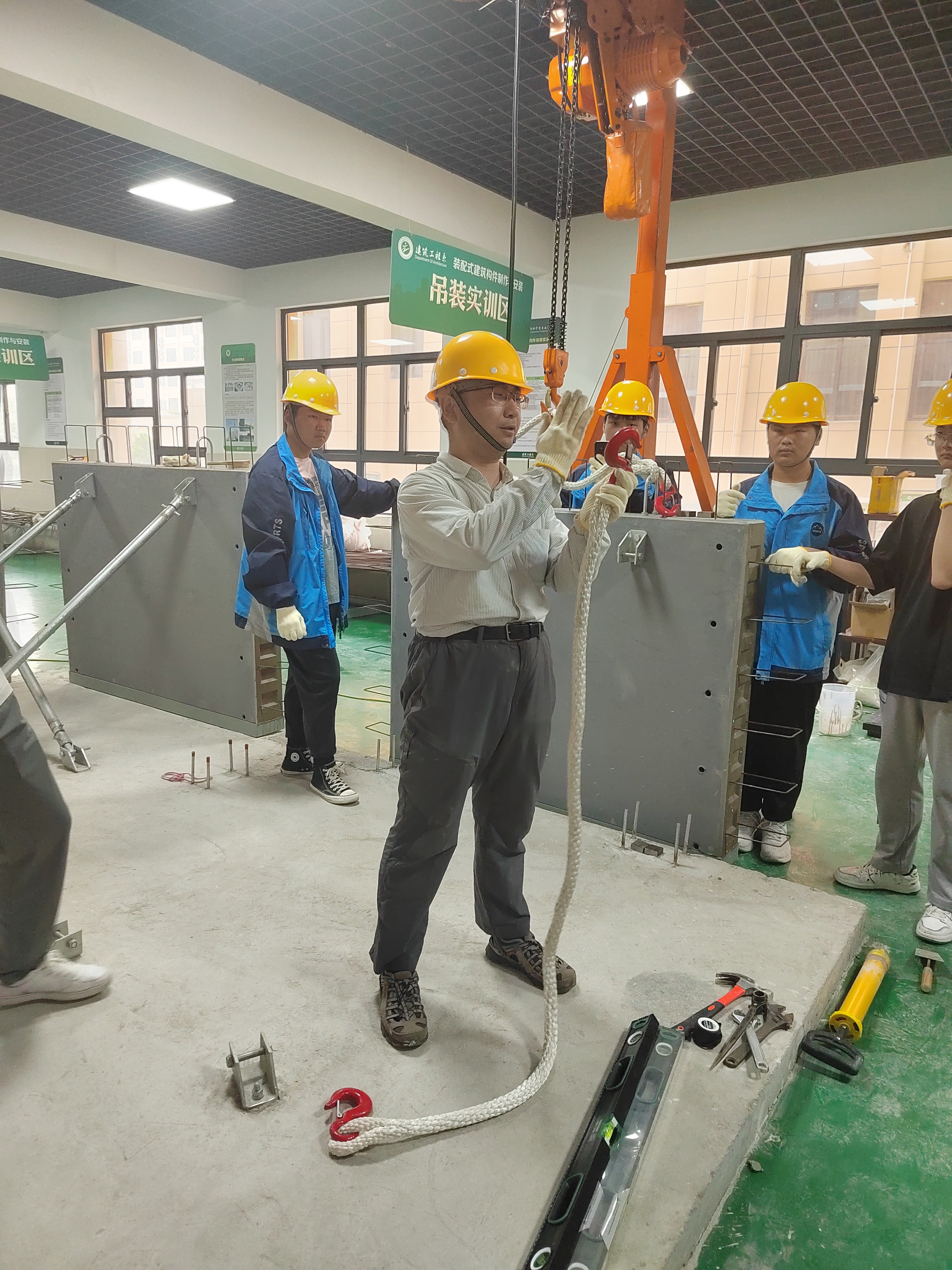 赣榆中专:学装配式建筑 搭"绿色未来"