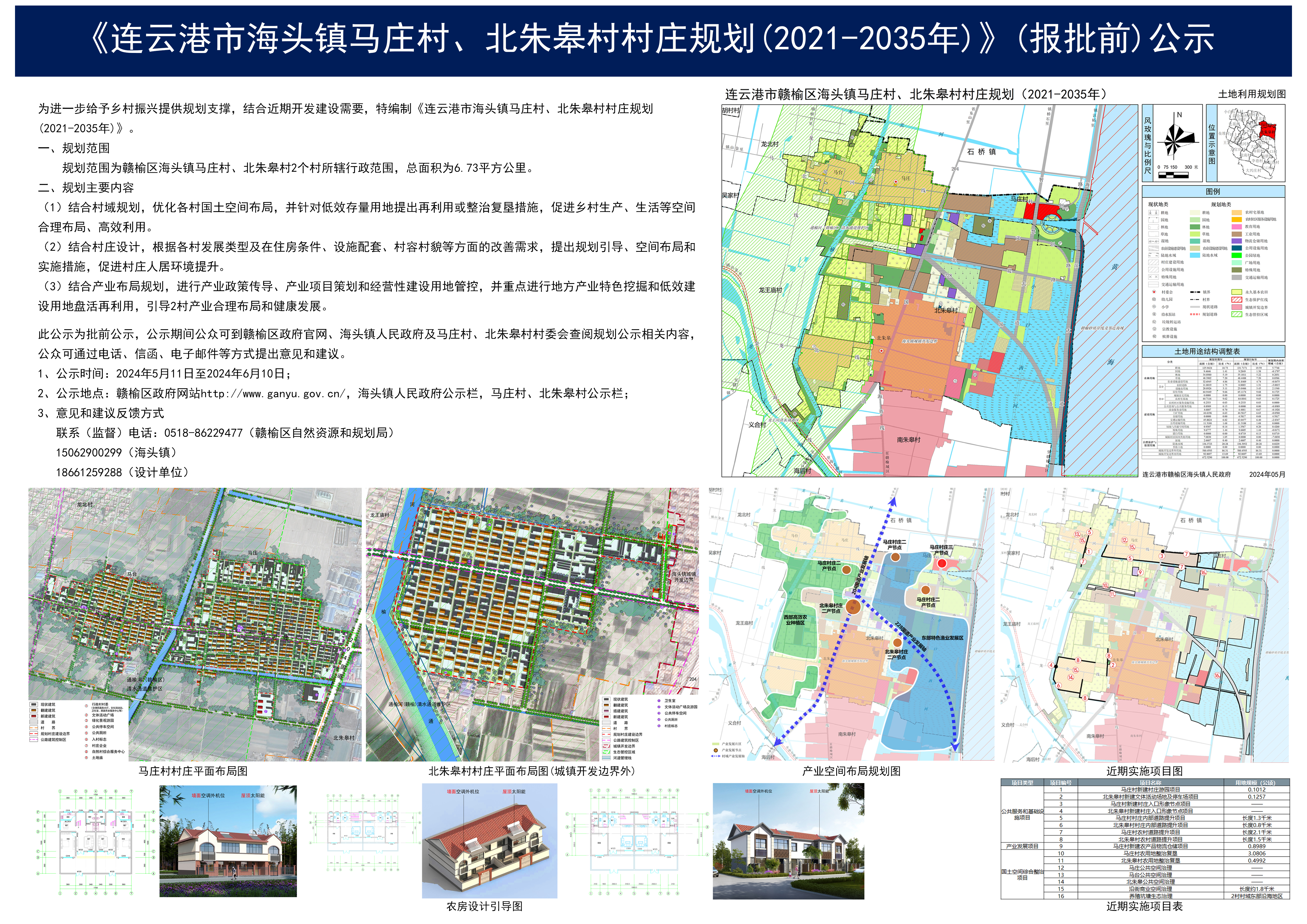 《连云港市海头镇马庄村、北朱皋村村庄规划（2021-2035年）》（报批前）公示.jpg
