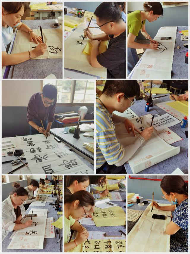 门河小学: 沁墨香,润童心,助双减 - 赣榆教育在线