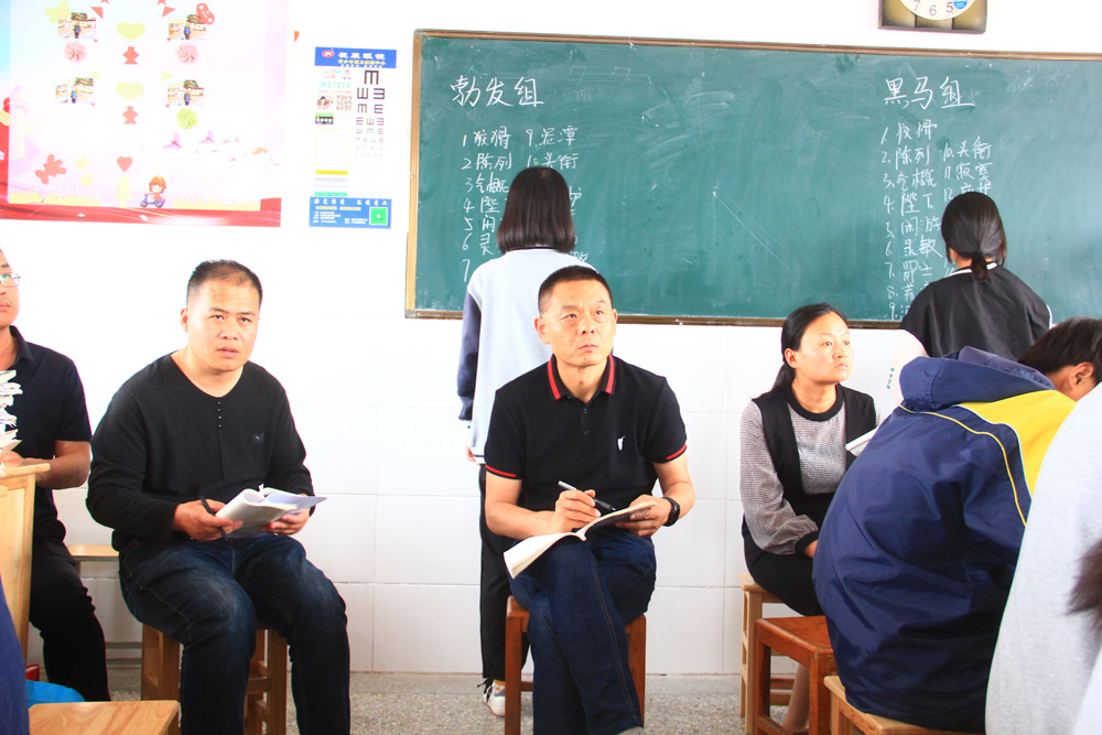 成长——夹山中学开展"三学课堂"领航教师示范课活动 - 赣榆教育在线